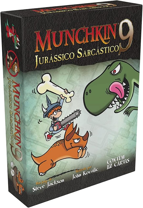 Munchkin 9: Jurassico Sarcastico (Expansao)