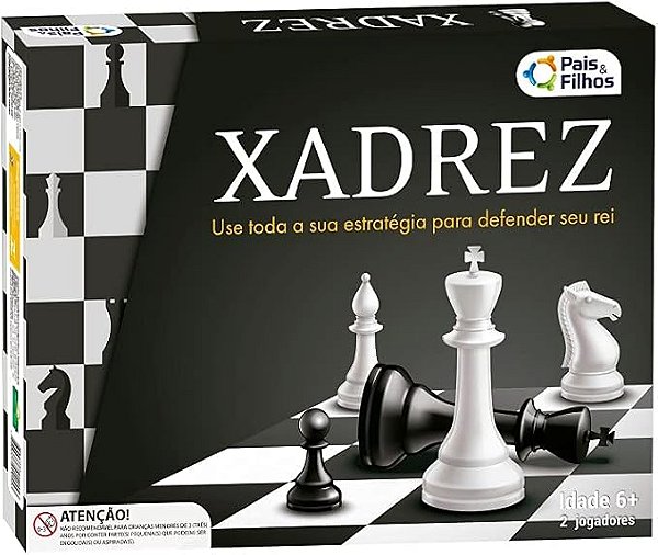 JOGO DE XADREZ REI TAMANHO REAL 5,4CM - PAIS E FILHOS