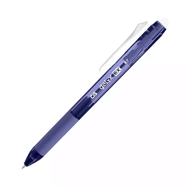 CANETA RETRATIL CIS GELYX - azul escuro