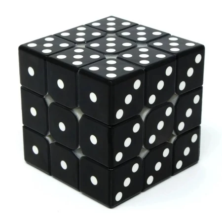 CUBO MÁGICO VINCI DADO 3X3X3 COR:PRETO