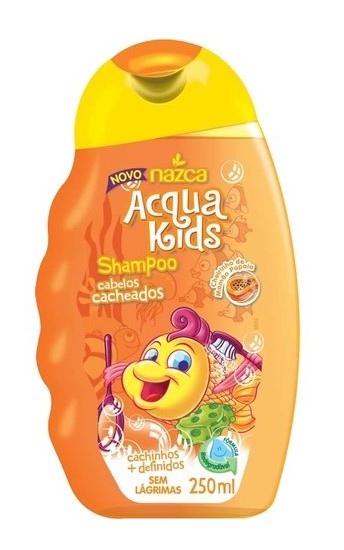 Shampoo Infantil Acqua Kids 250ml Cacheados