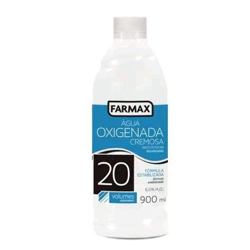 Agua Oxigenada Farmax 900ml Volume 20