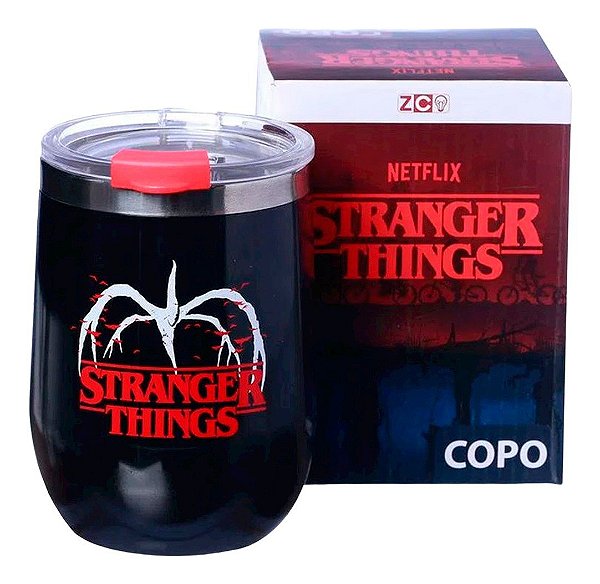 Copo Viagem Space Netflix Stranger Things 400ml