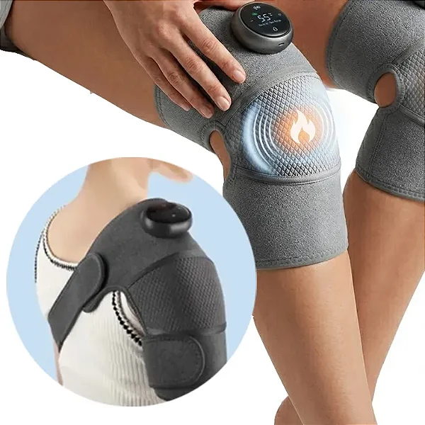 Massageador Elétrico Aquecido para Joelho e Ombro