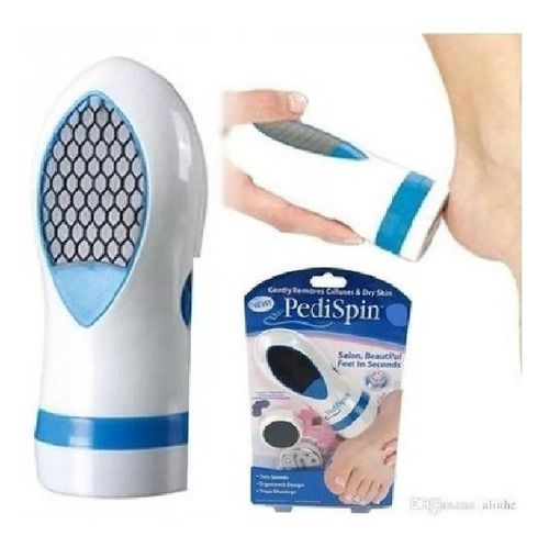 Removedor De Calos Lixador Rachaduras Pele Morta Pedi Spin