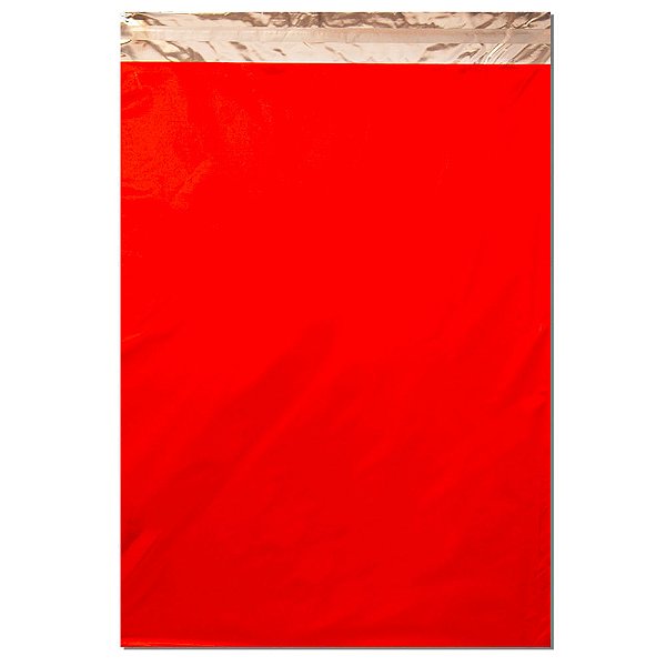 Saco Adesivado Metalizado Tam 25x35+3  Pct 50 Unidades