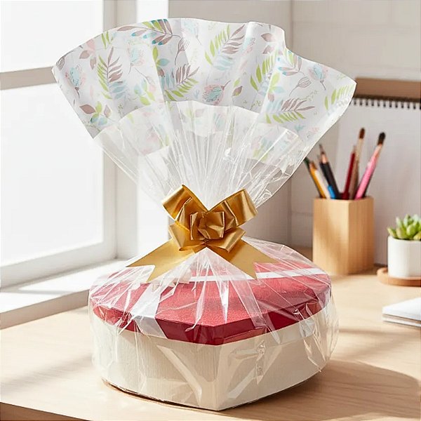 Kit com 25 Sacos Para Cesta Leve Frescor Tamanho 80x90 cm