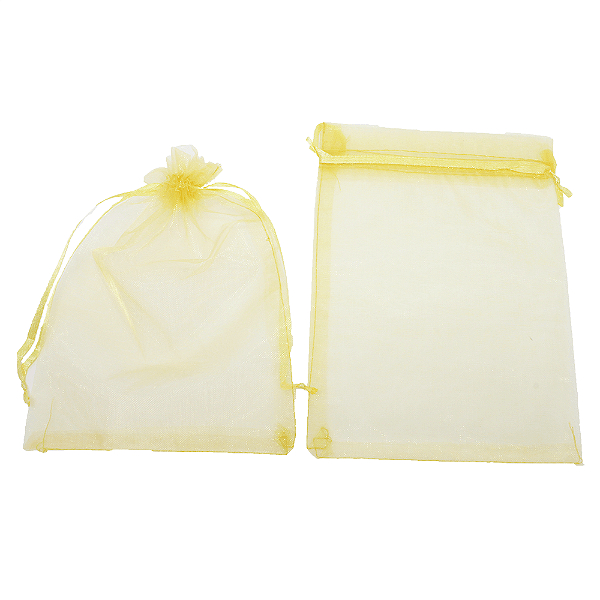 Saquinhos De Organza 13x18 cm Pacote 100 unidades