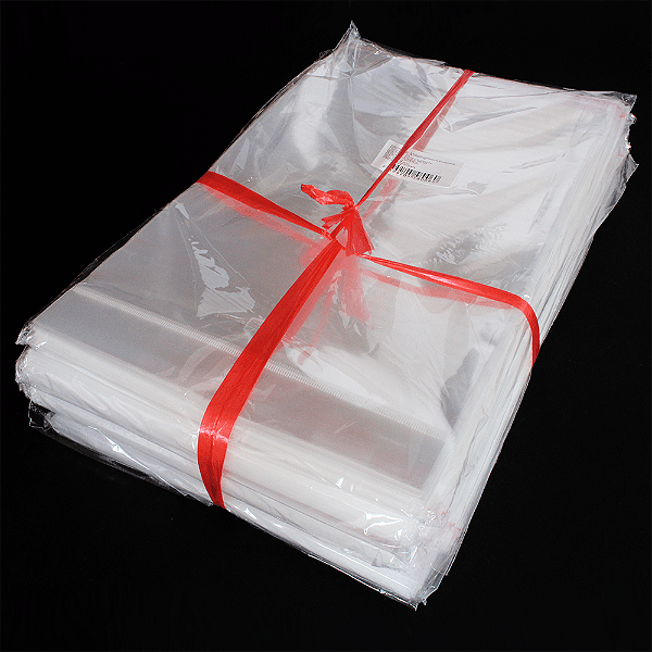 Saco Plástico Adesivado com Solapa 20x30 cm - 1000 unidades