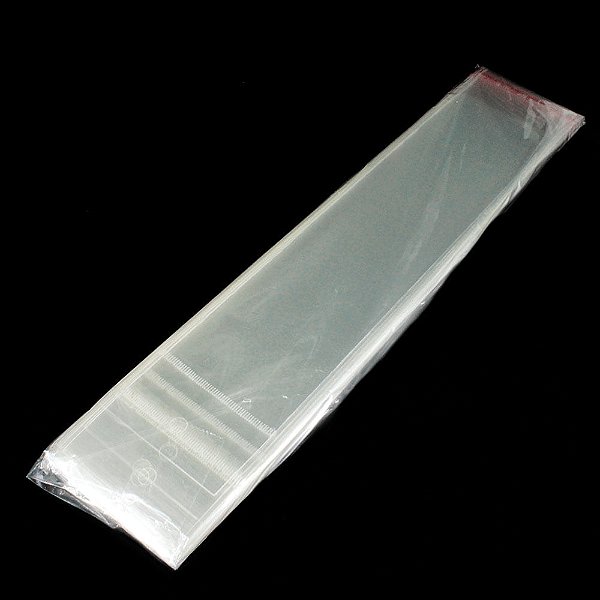 1000 Unidades saco Plástico Adesivado com Solapa 6x25+3 cm