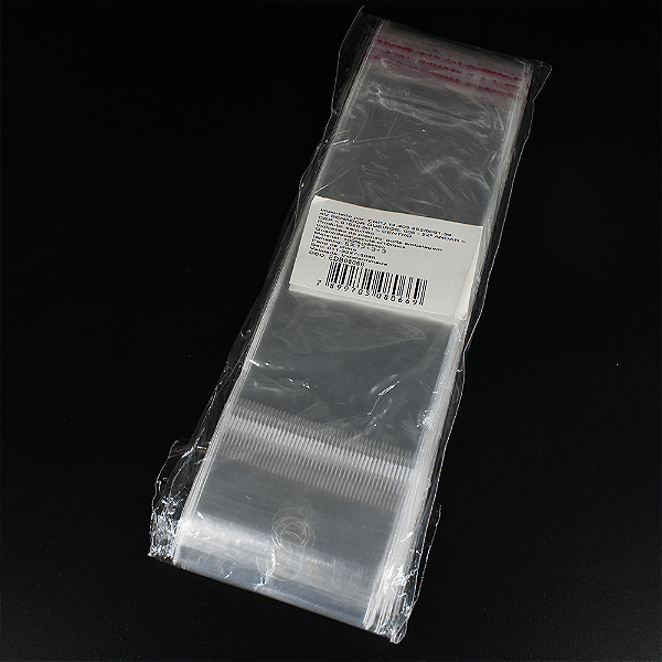 Saco Plastico Adesivado Com Solapa 5x12 Pct 100 un