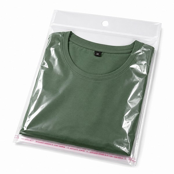 Saco Plástico Adesivado com Solapa 30x40 cm - 100 unidades