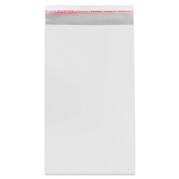 1000 Unidades saco Plástico Adesivado sem Solapa 12x18 cm