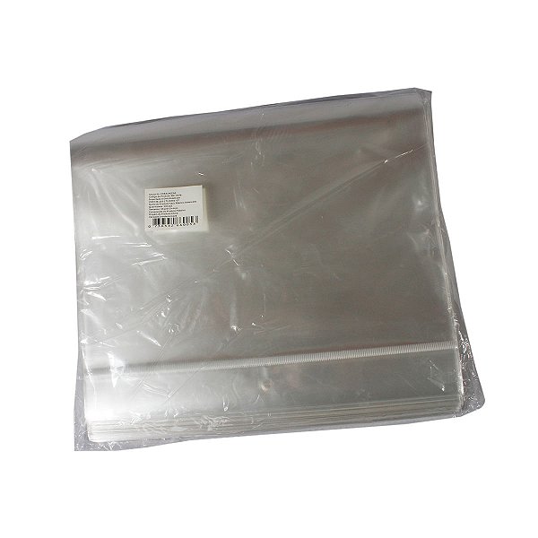 Kit 1000 Unidades saco Plástico Adesivado com solapa 25x35cm