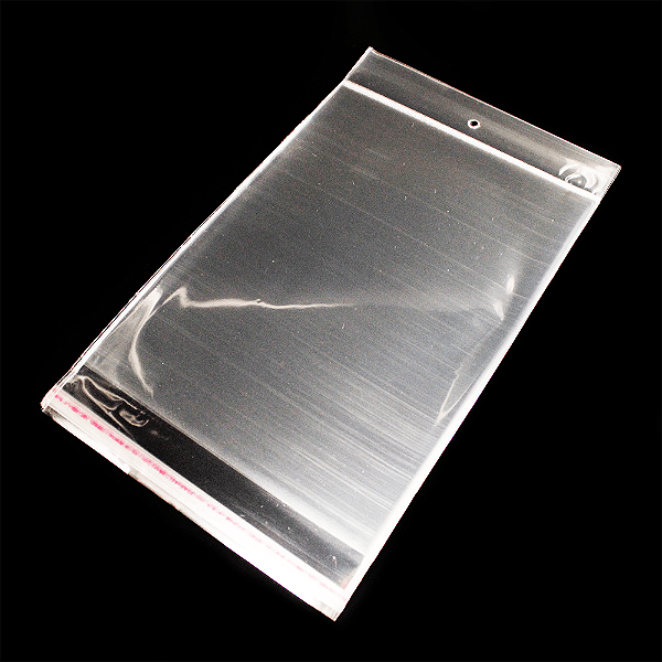 Saco Plastico Adesivado 18x25cm. com Solapa 1000 unidades