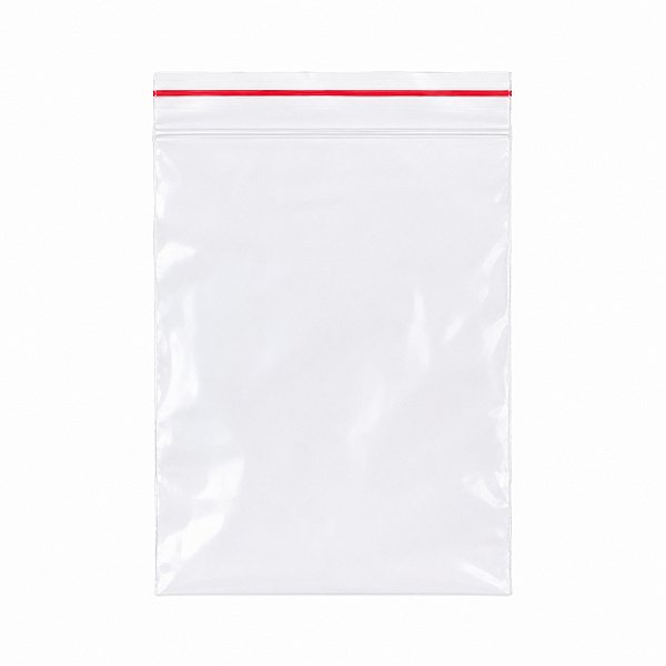 Saco Zip Lock 5x7 cm 100 unidades Transparente Resistente