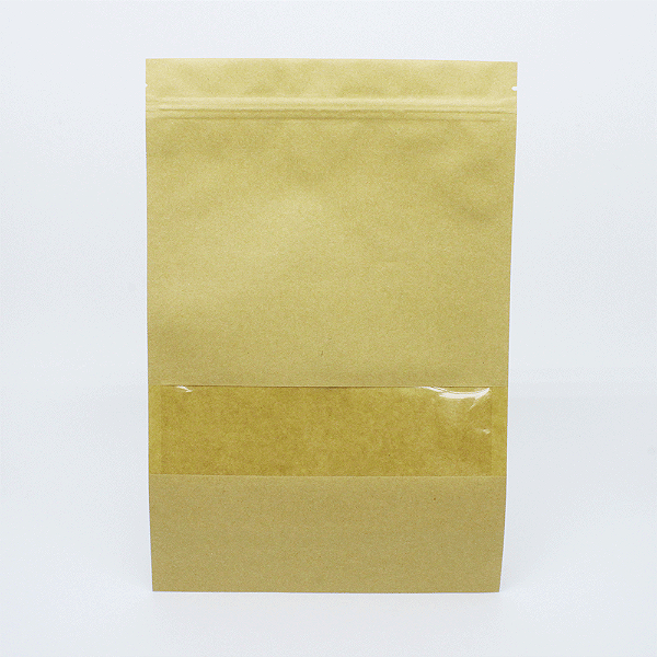 Saco Stand Up Pouch 20x30 Kraft com Zip Lock 49 uni