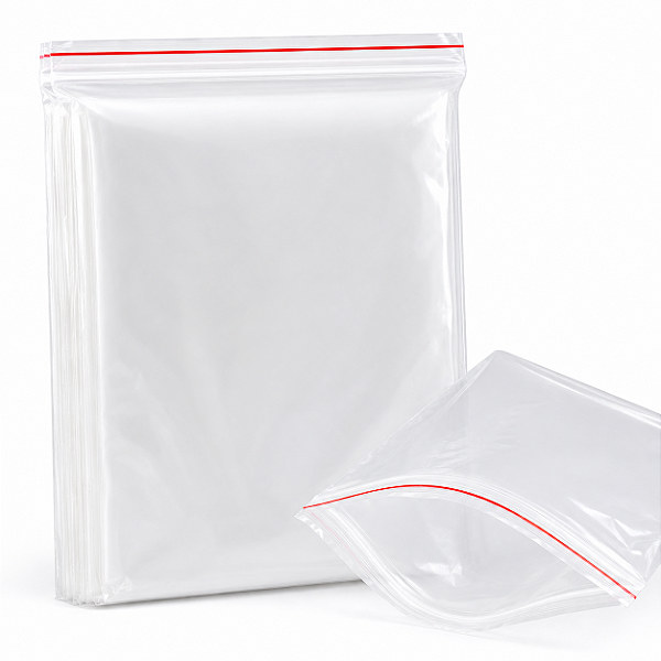 Saco Zip Lock 30x40 cm 100 unidades Transparente