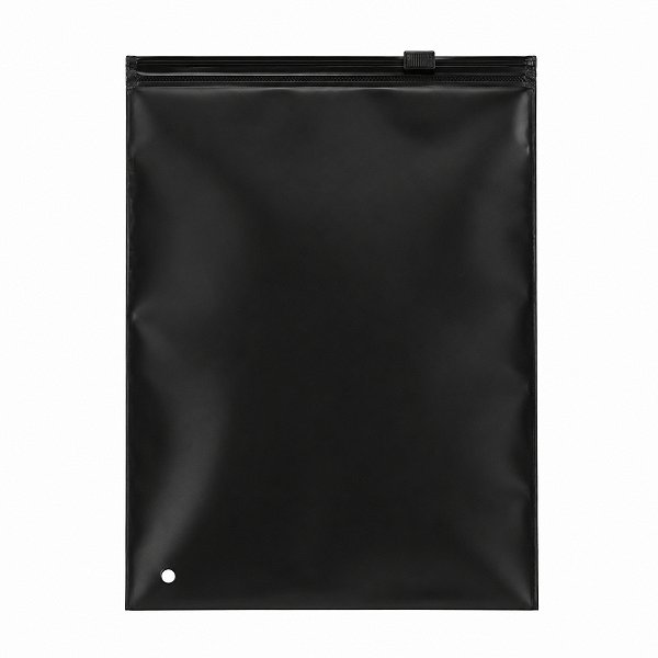 Saco Zíper Preto 15x20 Trilho Reforçado Kit 50 Unidades