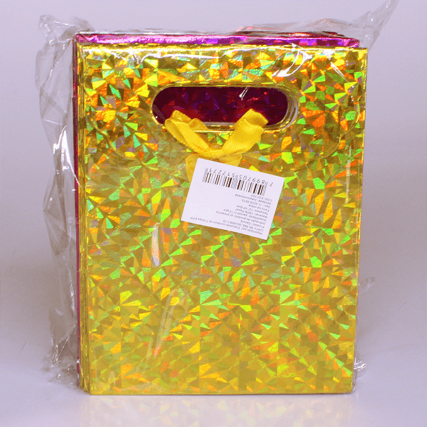 Sacola de Presente Velcro Tam.12x16x5cm Pacote 12 unidades