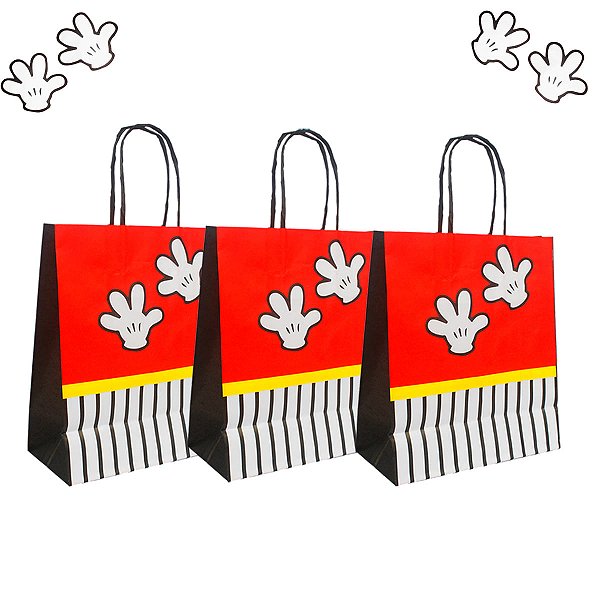 Sacola Kraft Nat Branco botão tamanho 21,5x17,5x8 com 10 unidades