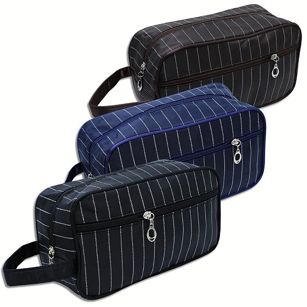 Necessaire Unissex Básica Tam 26x15x10 cm