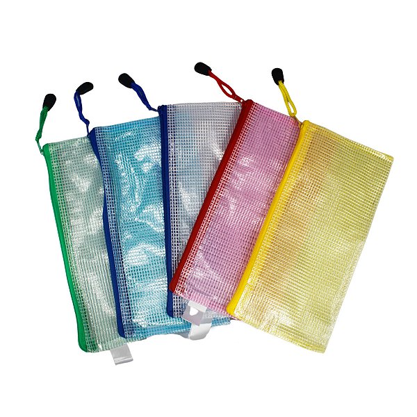 KIt 12 Necessaire Feminina Transparente para acessórios