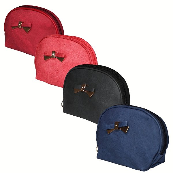 Necessaire Feminina para acessórios e Objetos com Espelho Interno