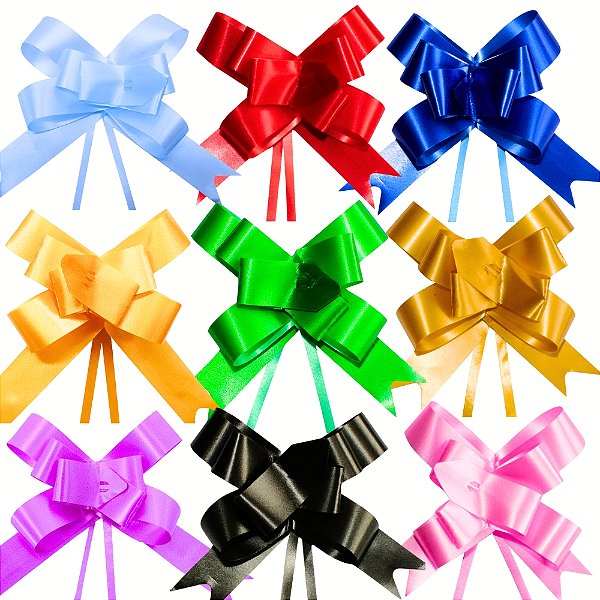 Laço Fácil Liso Tam. 15mm x 27cm pacote com 100 peças