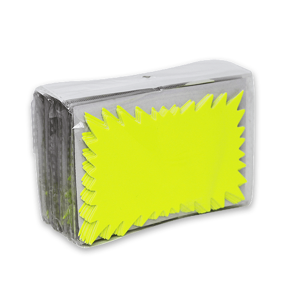 Etiqueta para Preço Tamanho MEDIO 8x13 cm, Pacote com 100 peças