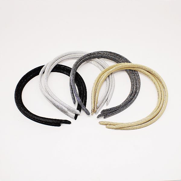 Tiara de cabelo, pacote com 12 unidades sortidas ED1639