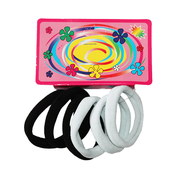 Xuxinha de cabelo, modelo , pacote com 72 unidades