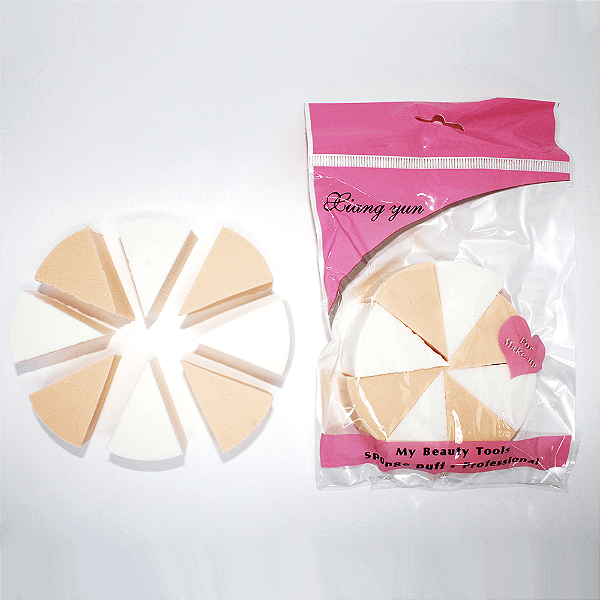 Esponja Para Maquiagem Gota Kit 8 un LC2769