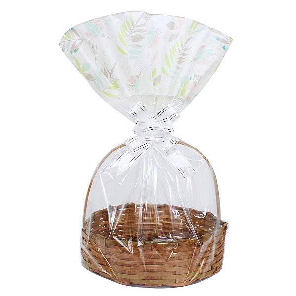 25 Unidades Saco Para Cesta Leve Frescor Tamanho 45x59 cm