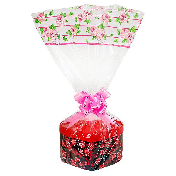 Saco Para Cesta Poesia Tam 60x90 cm Pacote com 25 unidades