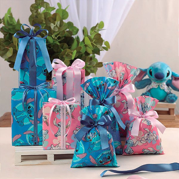40 Sacos de Presente Personagens Diversas Estampas 20x29 cm