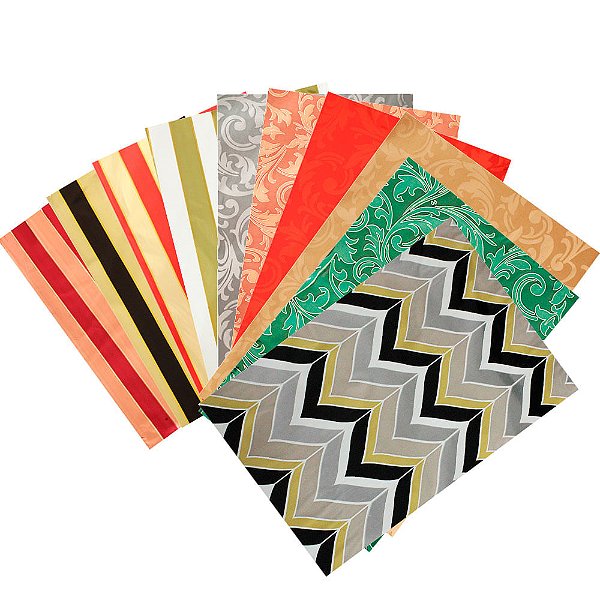 Saco para Presentes Cromus 20x29 cm 50 unidades Tema Casual