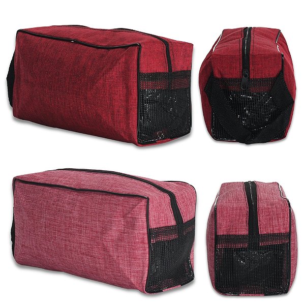 Necessaire Estojo organizador para objetos pessoais com Alça 11x9x21 cm