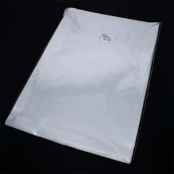 Saco Plástico Transparente Tam 30x44cm Kit 50 un