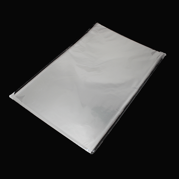 SACO PLÁSTICO TRANSPARENTE TAM 35X54CM KIT 50 UN