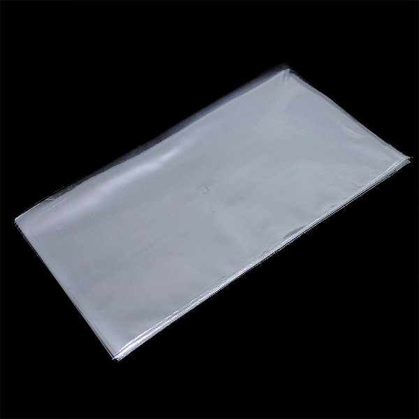 Saco Plástico Transparente 15x25 cm Pacote 100 unidades