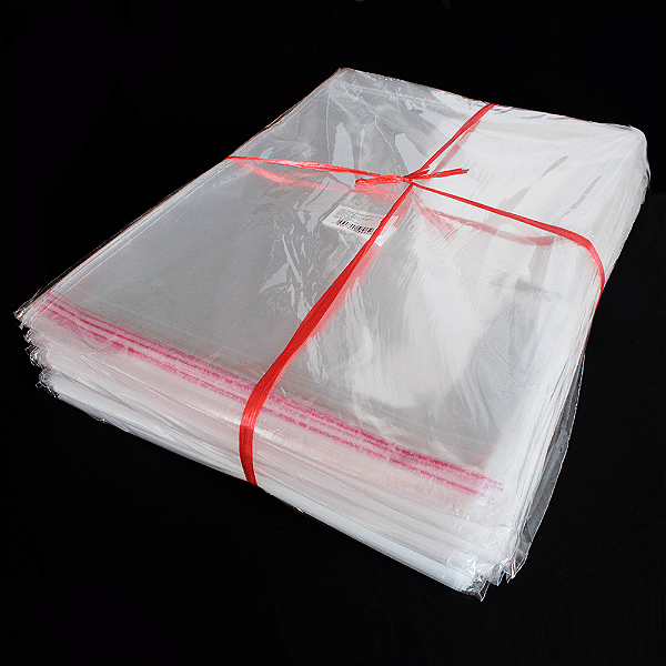 Saco Plástico Adesivado com Solapa 30x40 cm - 1000 unidades
