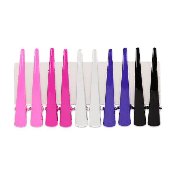 Bico de Pato para cabelos, 5.5 cm, pacote com 80 unidades