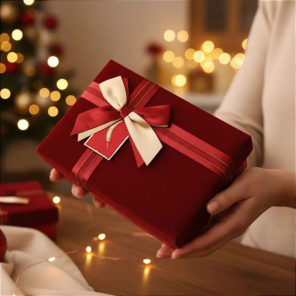 Caixas de Presente de Luxo com Tampa de veludo 3 tamanhos