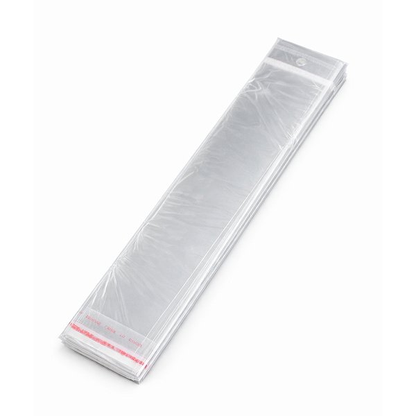 Saco Plástico Adesivado Com Solapa 5x17 Pacote com 100 uni