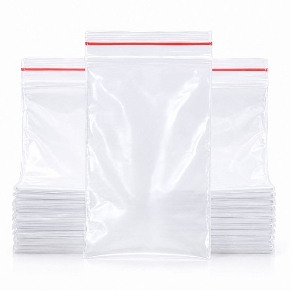 Saco Zip Lock 4x6 cm 100 unidades Transparente