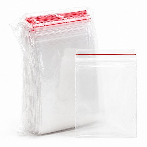 Saco Zip Lock 6x8 Transparente 100 Unidades