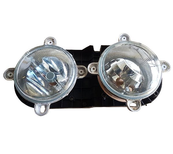 Farol Diagonal Ford Cargo Lado Direito Parachoque Largo