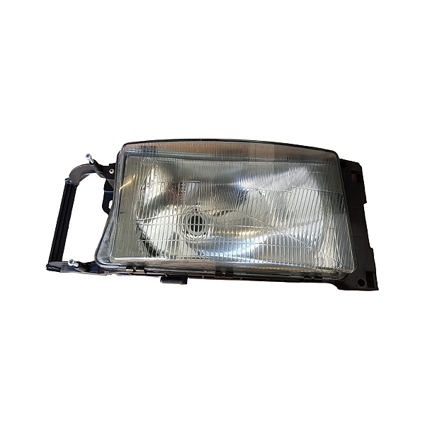 Farol Lado Direito Caminhão Scania Série 4 Lente De Vidro