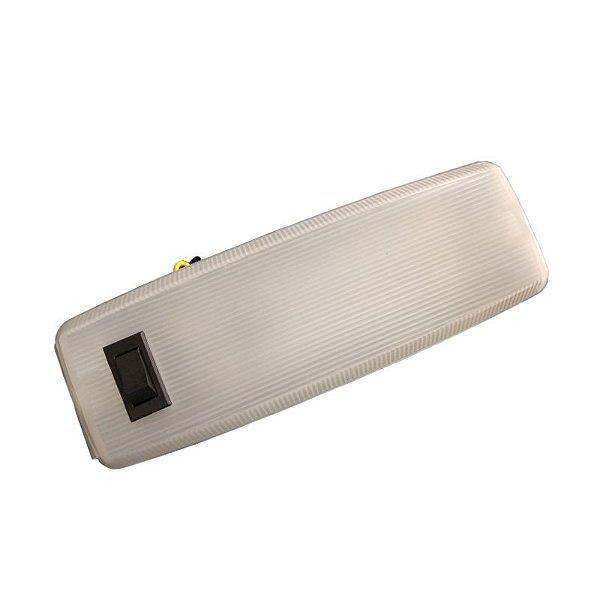Lanterna Teto Interna Caminhão Mb Interruptor Cristal